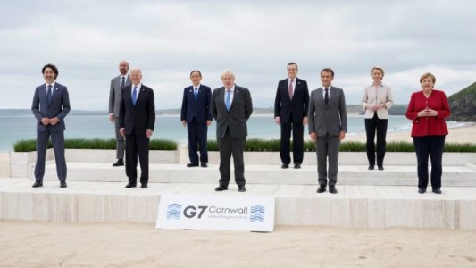 El G7 anunció la donación de 1.000 millones de vacunas contra el coronavirus