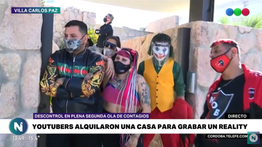 Escándalo: La Chabona, Kiko y El Guazón hablaron en Telefe Noticias, tras ser detenidos en Carlos Paz