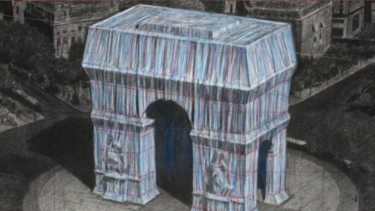 Una de las obras del artista Christo envolverá el Arco del Triunfo de París