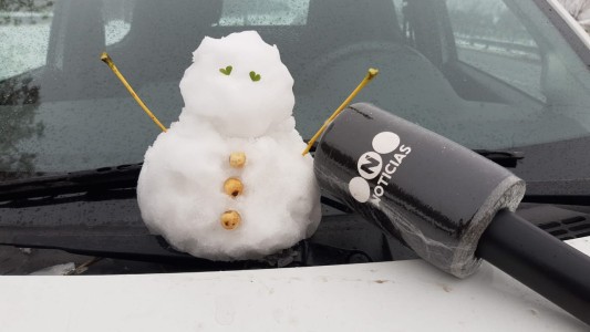 EN VIVO: nevada histórica en Córdoba, mirala acá