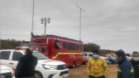 Bomberos cordobeses se suman a la búsqueda de Guadalupe