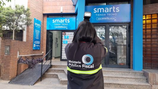 Robo millonario a local informático