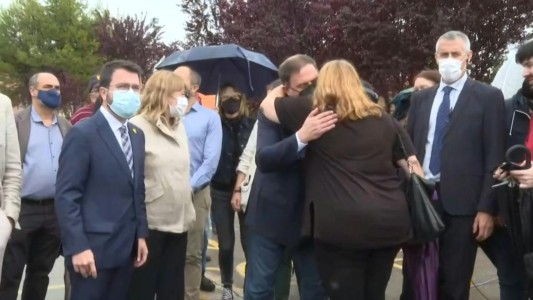 Así salían de prisión los líderes separatistas catalanes indultados