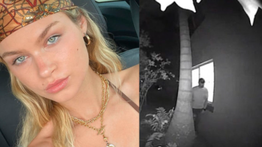 Video documento: una joven modelo reveló como un hombre la acosaba mientras dormía