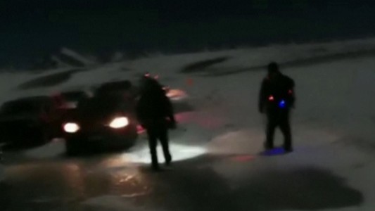 Dramático rescate de 27 personas atrapadas en la cordillera a 20 grados bajo cero