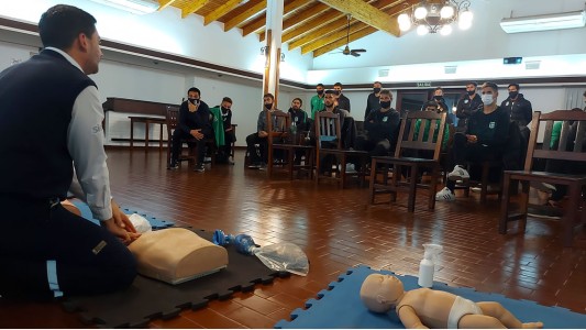 El efecto Christian Eriksen que activó la prevención en Sportivo Belgrano de San Francisco