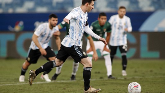 Argentina goleó a Bolivia y se quedó con el primer puesto del Grupo A en la Copa América