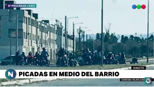 Vecinos de Procrear Liceo denuncian picadas clandestinas