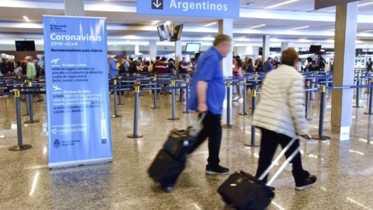 Restricciones a los vuelos: hay 1.400 nuevos varados en el exterior
