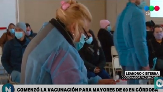 Comenzó la vacunación sin turno a mayores de 60