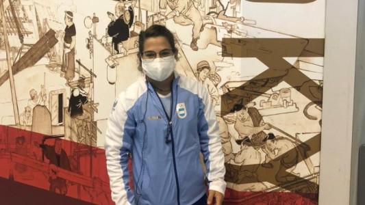 Paula Pareto, la primera deportista argentina en llegar a Tokio para los Juegos Olímpicos