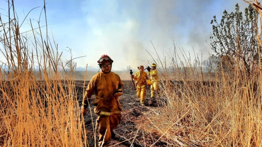 Dos focos de incendio en Córdoba