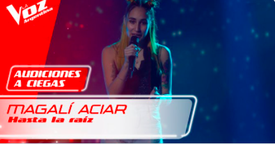 VIDEO: Con su llamativa voz, Magalí conquistó a los coaches de La Voz Argentina