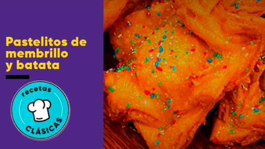 Pastelitos de membrillo y batata