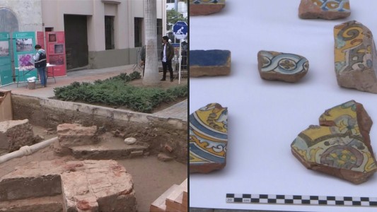 Hallan restos de una capilla del siglo XVII bajo una plaza