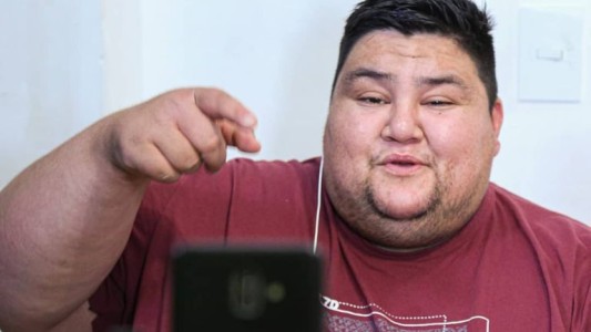 El emprendimiento de Luisito de Cuestión de peso para sobrevivir: pesa 300 kilos y espera un bypass gástrico