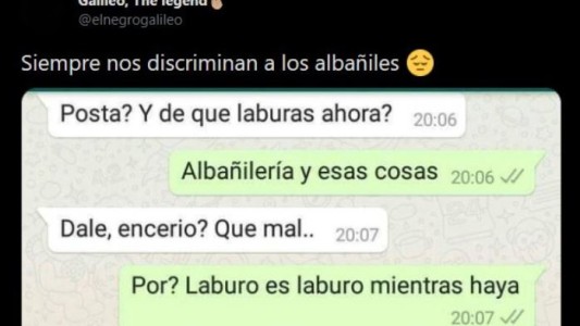 "Gordi" es tendencia en redes: "no es lo mismo decir que salgo con un encargado que con un albañil"