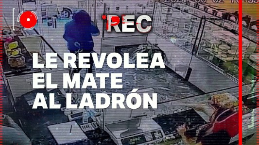 Insólita defensa: Le tiró el mate al ladrón-  #REC