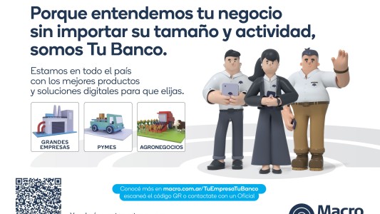 Banco Macro, líder en el sector empresas