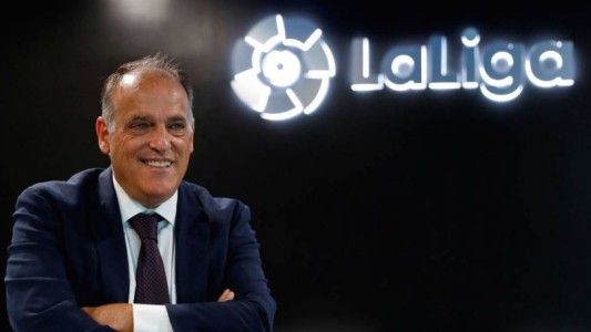 LaLiga le apuntó a Laporta: "Sabes que la operación de CVC, no hipoteca los derechos de TV del Barcelona 50 años"