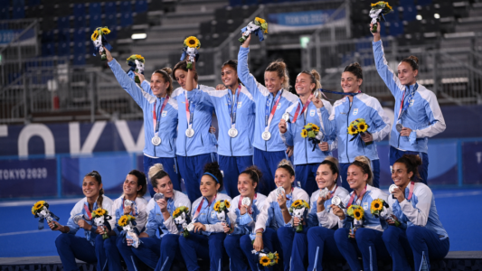 Con lágrimas en los ojos, Las Leonas aseguraron: "Esta medalla es para todo el país"