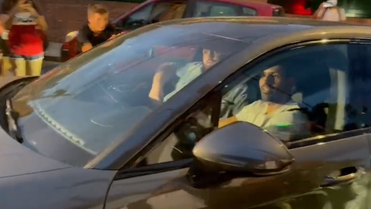 Ibai y el Kun Agüero llegaron juntos a la casa de Lio Messi para despedirlo de Barcelona