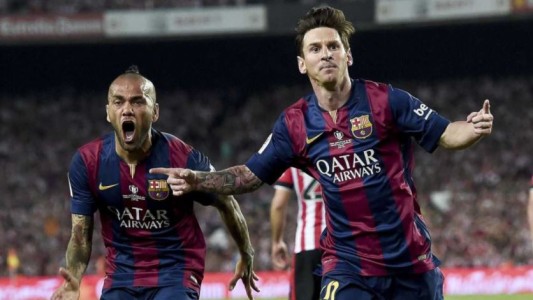 Dani Alves, sobre la despedida de Messi: "En la vida hay ciclos que hay que cerrar para abrir otros"