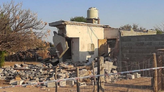 Quilino: una persona murió aplastada al derrumbarse su vivienda