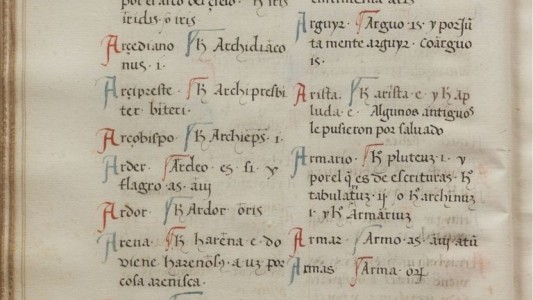 Descubrimiento filológico: Una investigadora del Conicet identifica el primer diccionario castellano