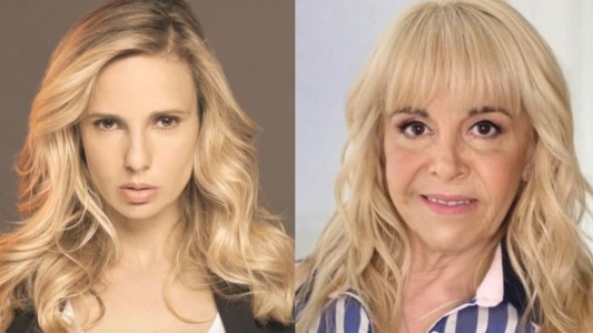 Las primeras imágenes de Julieta Cardinali caracterizada como Claudia Villafañe