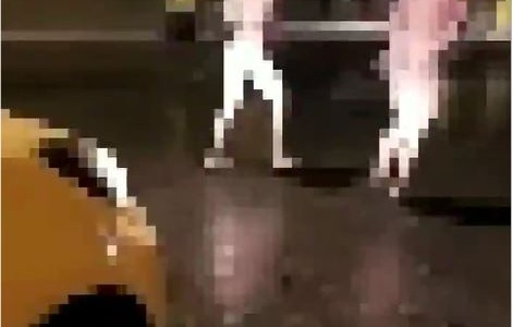 Obligan a caminar desnudos y atados de manos a dos ladrones tras intento de robo