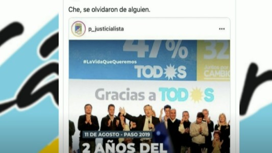 "Se olvidaron de alguien": el reclamo por Twitter de La Cámpora al Partido Justicialista