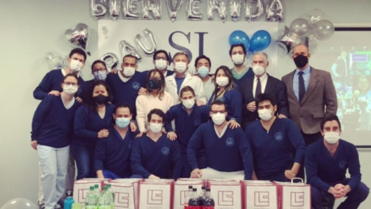 Un reconocimiento inolvidable: así recibieron a Paula Pareto en el hospital donde trabaja