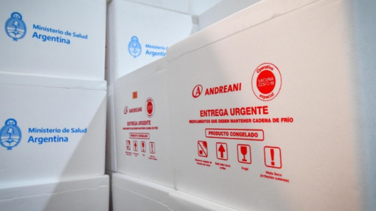 Se recibió el primer millón de vacunas Sputnik V elaboradas en el país