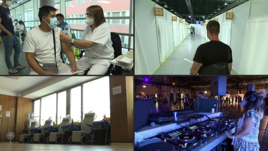 España se convierte en líder en vacunación entre los países de la Unión Europea