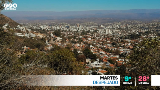 Buen tiempo, seco, ascenso de temperatura, máxima de 28°