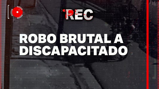 Robo brutal a un discapacitado - #REC