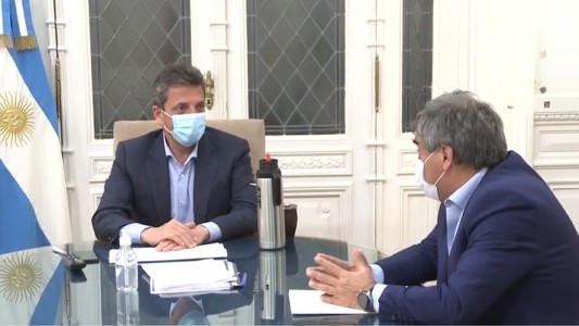 Sergio Massa y Claudio Ambrosini analizaron la expansión de las redes de banda ancha en Argentina