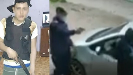 Video: con 15 años, salió a robar un auto con sus cómplices