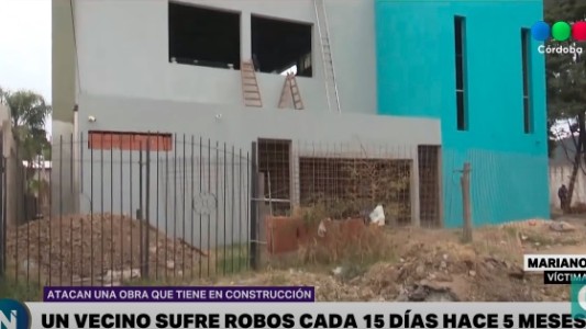 Inseguridad registrada: le robaron la reja y las herramientas de la obra