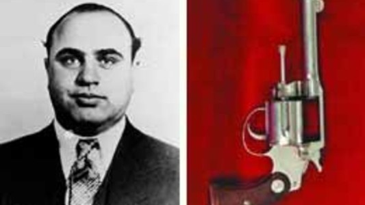 Subastarán armas y objetos que pertenecieron a Al Capone