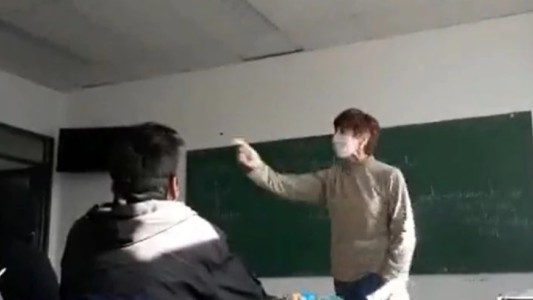 Video: docente increpó a un alumno en clase por cuestionar al kirchnerismo