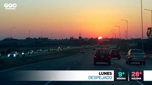 Tiempo bueno y seco, ascenso de temperatura, máxima de 28°