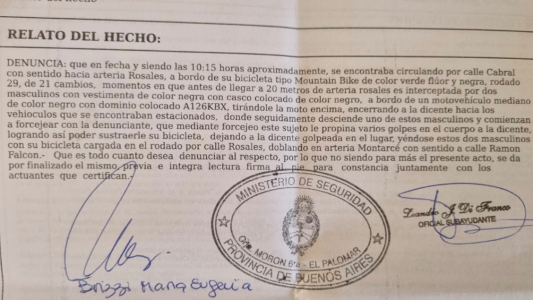 Asaltaron a una diputada y cruzó a Frederic en Twitter: "Todo muy divertido, no como en Suiza"