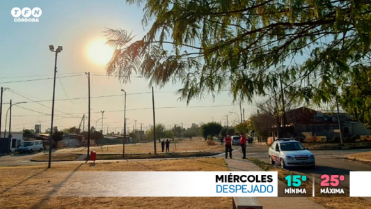 Jornada cálida, inestable, chances de lluvia