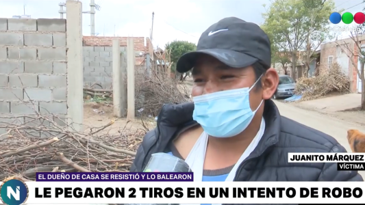 Baleado en barrio Nuestro Hogar 3