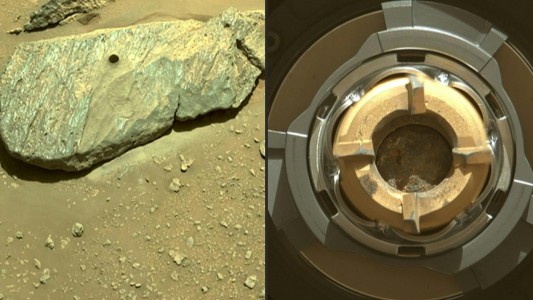 La NASA cree que el rover Perseverance logró tomar muestras de Marte