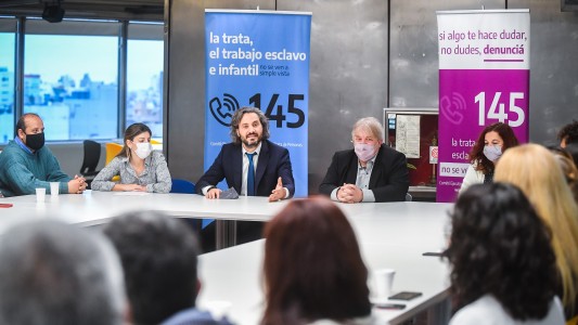 Santiago Cafiero encabezó el Primer Encuentro Nacional de Delegados y Delegadas del Comité Ejecutivo de Lucha contra la Trata y Explotación de Personas