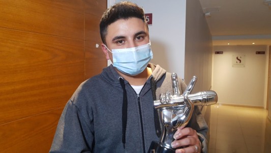 Francisco Benítez se reecontró con su mujer y conoció a su hijo Ciro