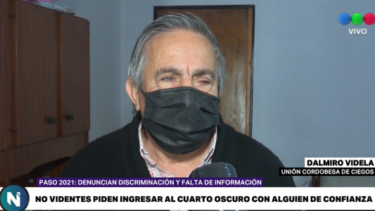 Votantes no vidente esperan protocolo para la elección del domingo
